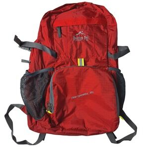 Venture Pal Backpack 35L‎ Red Lightweight Packable Travel Hiking Camping Outdoor